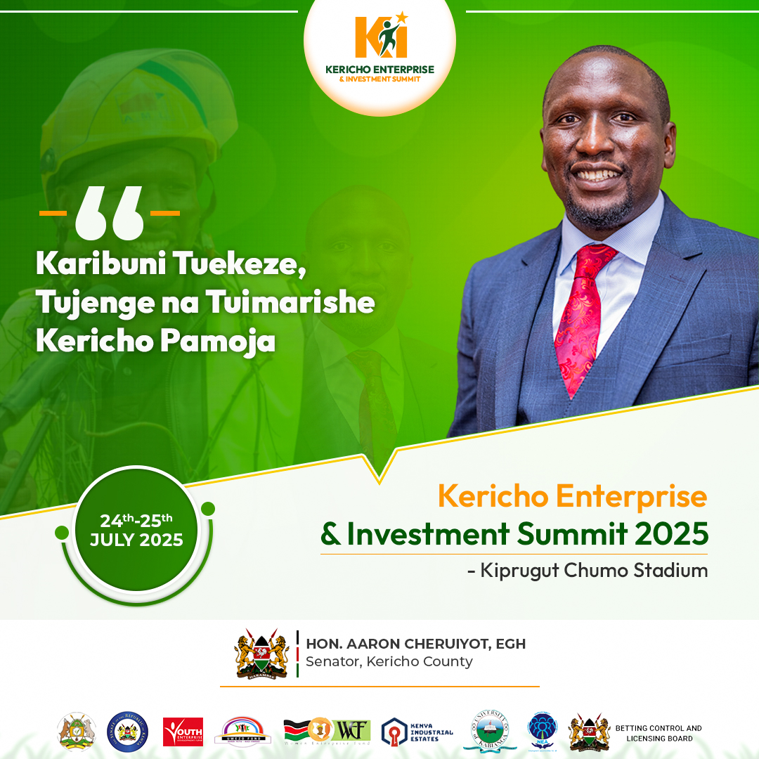 Senator Haron Cheruiyot - HadelPixels Agency Kericho Summit